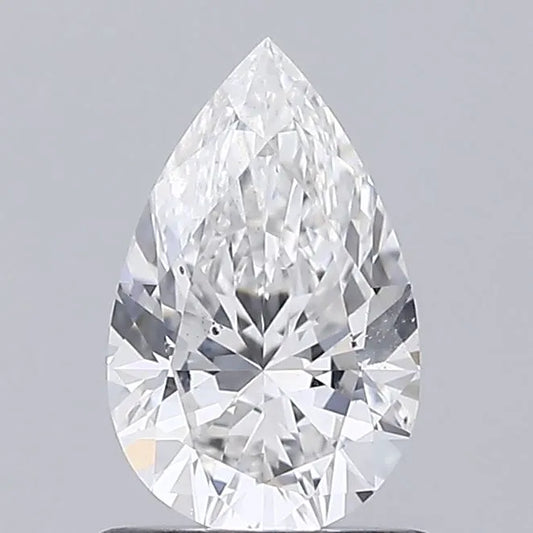 0.91ct Pear Natural Diamond (Colour F, Clarity SI1, Cut VG, IGI Certified)