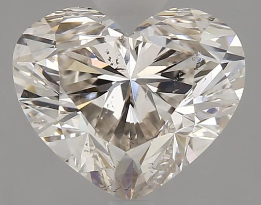 1.80ct Heart Natural Diamond (Colour K, Clarity SI2, GIA Certified)
