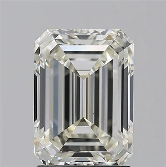 2.21ct Emerald Natural Diamond (Colour K, Clarity VS2, GIA Certified)